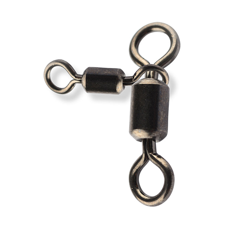 3 sided fishing hook Playing "3 Way Intercross" no8 6 pack Titan Pro Tackle