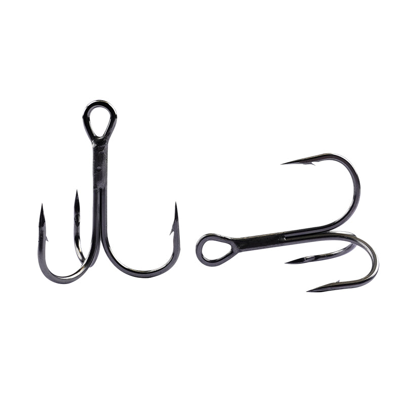 Treble Hook Tsuru Straight Point - #4 6-pack