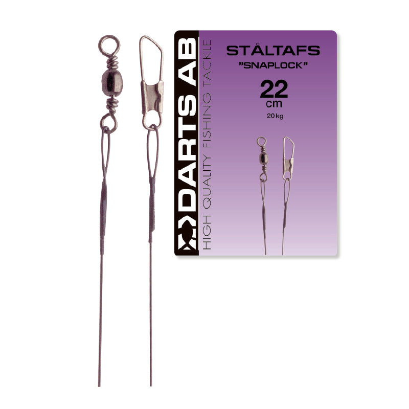 Steel tab "Snap Lock" 20kg/22cm 3-pack