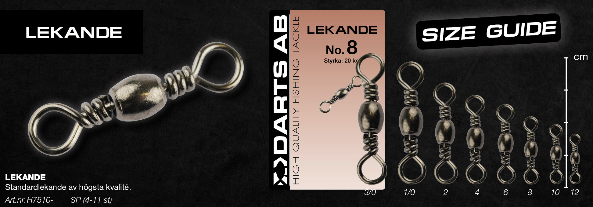 Lekande "Standard" no12 11-pack